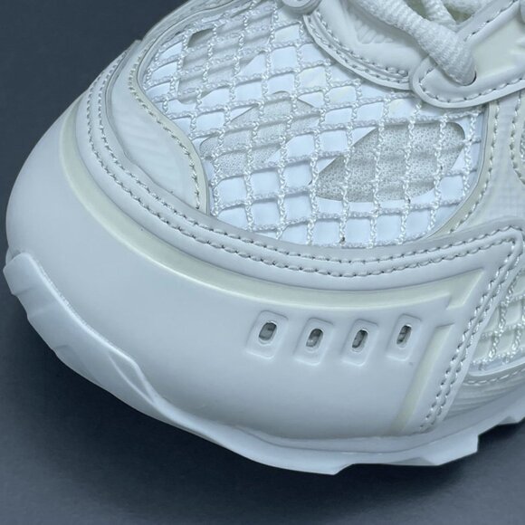 Bottega Veneta White & Off-White Orbit Sneakers - Picture 8 of 8